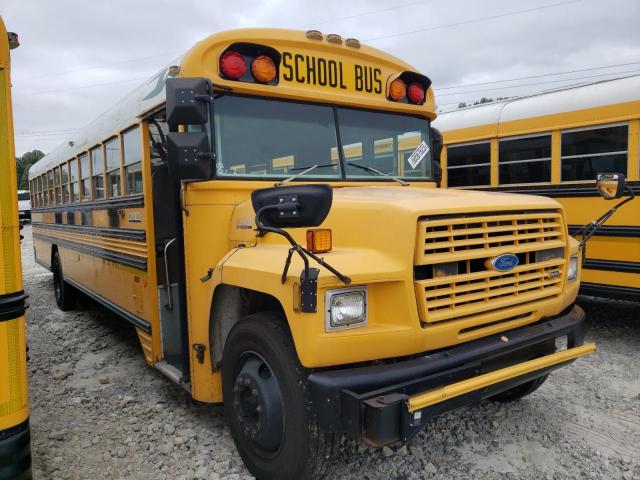 1FDXJ75C0PVA08552 - 1993 FORD BUS CHASSI B700F YELLOW photo 1