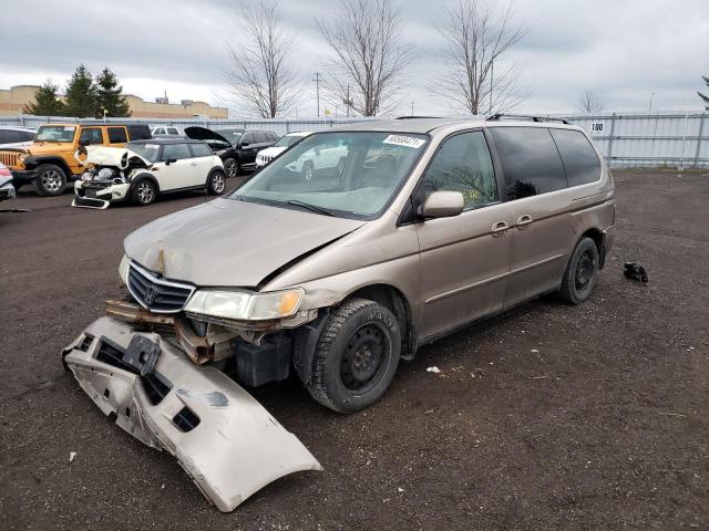 2HKRL18663H003442 - 2003 HONDA ODYSSEY EX GOLD photo 2