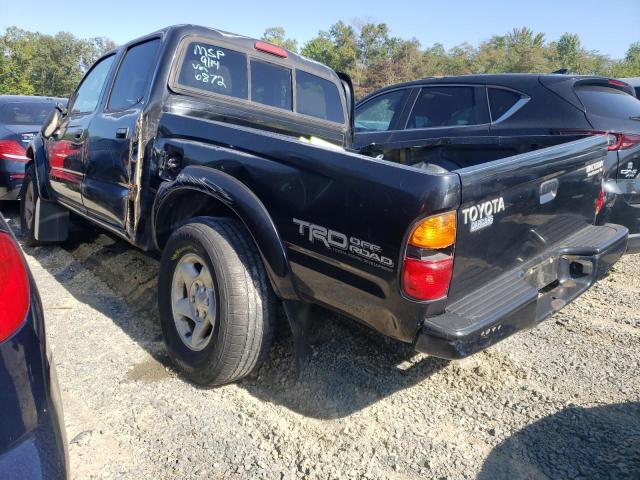 5TEGN92N43Z216872 - 2003 TOYOTA TACOMA DOUBLE CAB PRERUNNER BLACK photo 2