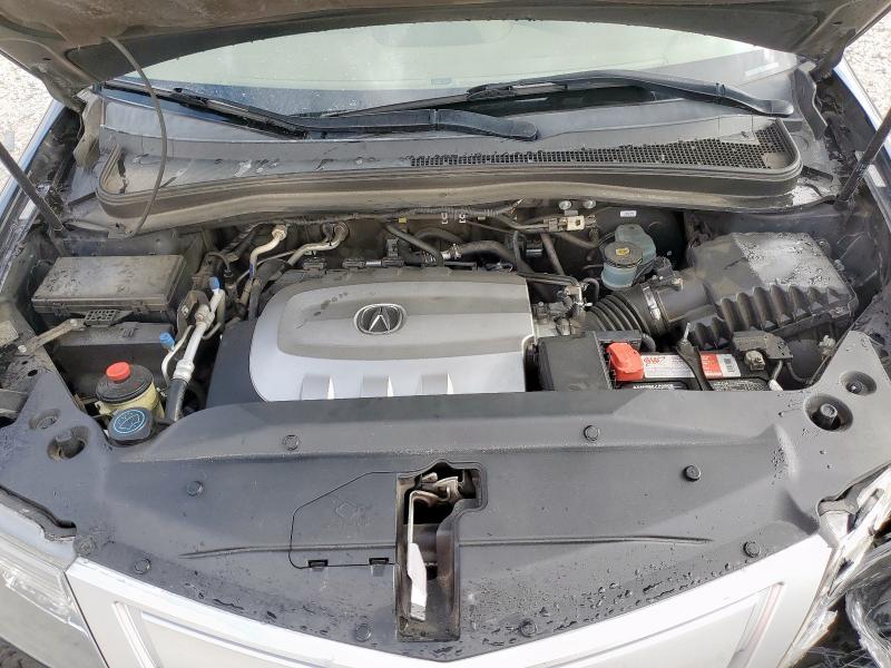 2HNYD2H64AH511990 - 2010 ACURA MDX TECHNOLOGY BLACK photo 12