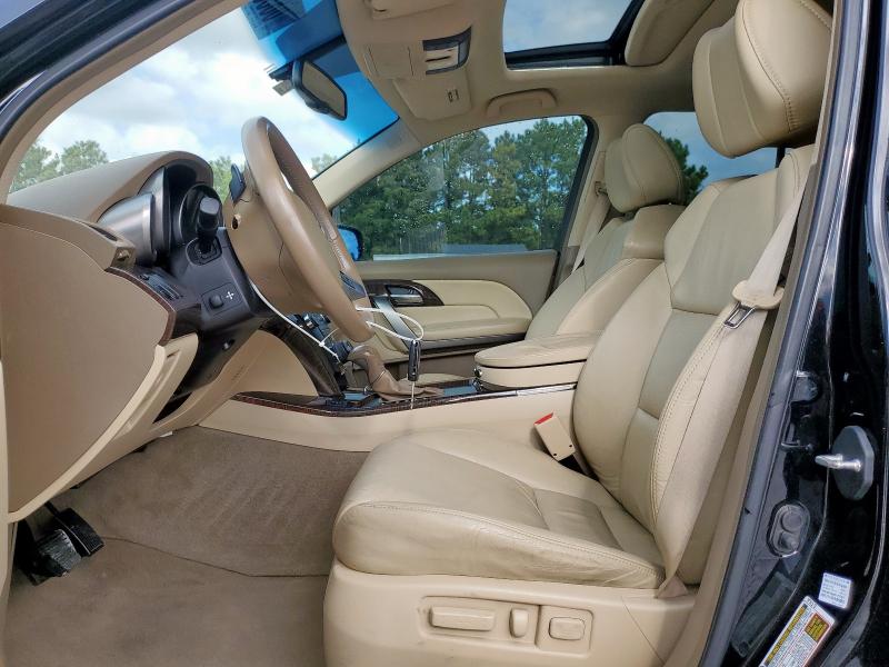 2HNYD2H64AH511990 - 2010 ACURA MDX TECHNOLOGY BLACK photo 7