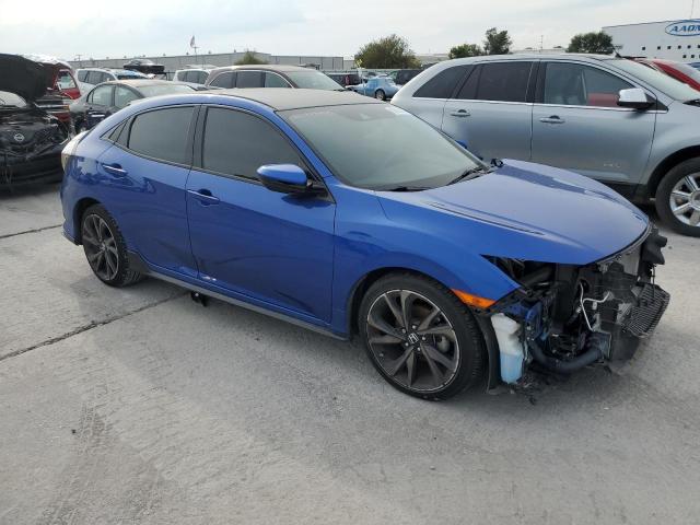 SHHFK7H49KU224486 - 2019 HONDA CIVIC SPORT 蓝色 照片 4