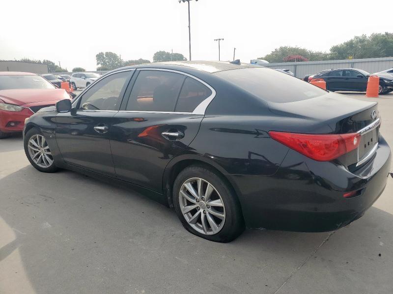 JN1BV7AP7FM334478 - 2015 INFINITI Q50 BASE BLACK photo 2