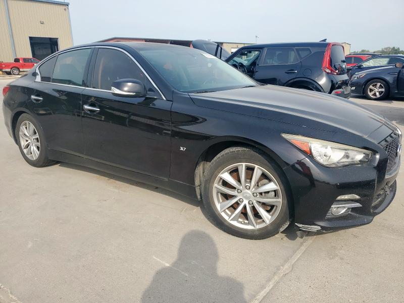 JN1BV7AP7FM334478 - 2015 INFINITI Q50 BASE BLACK photo 4