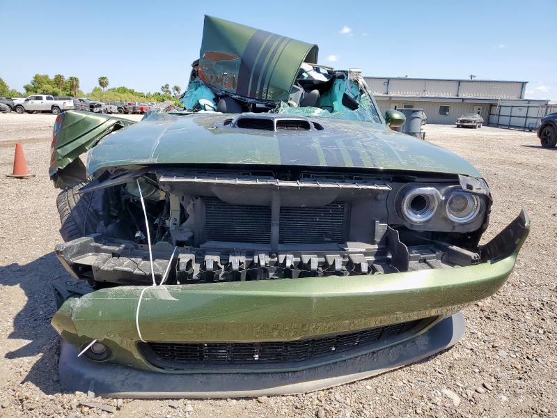 2C3CDZFJ8NH168644 - 2022 DODGE CHALLENGER R/T SCAT PACK GREEN photo 5