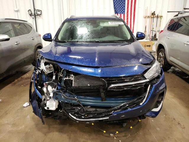 KL4MMESLXNB121330 - 2022 BUICK ENCORE GX SELECT BLUE photo 5