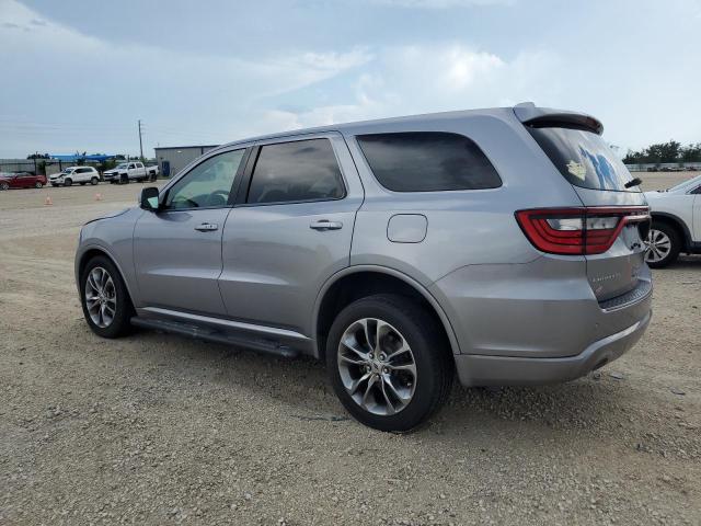 1C4RDJDG2LC155404 - 2020 DODGE DURANGO GT SILVER photo 2