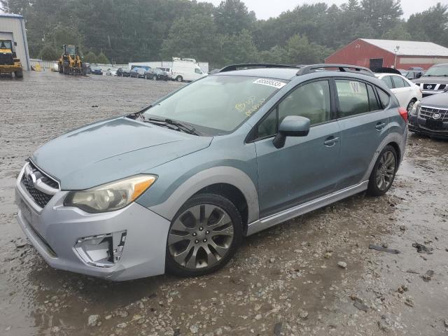 JF1GPAL63CH223208 - 2012 SUBARU IMPREZA SPORT PREMIUM BLUE photo 1