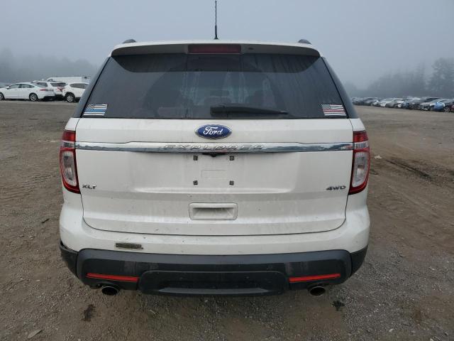 1FMHK8D81BGA53291 - 2011 FORD EXPLORER XLT WHITE photo 6