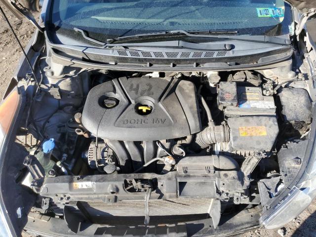 5NPDH4AE0DH315207 - 2013 HYUNDAI ELANTRA GLS SILVER photo 11