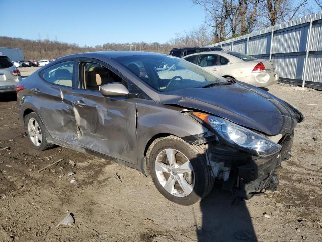 5NPDH4AE0DH315207 - 2013 HYUNDAI ELANTRA GLS SILVER photo 4