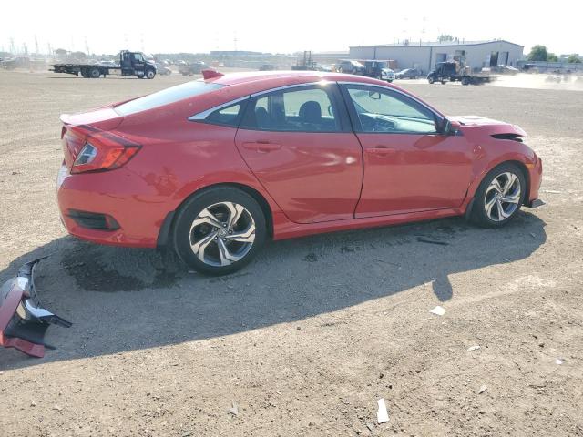 2HGFC1F73JH643906 - 2018 HONDA CIVIC EXL أحمر صورة 3