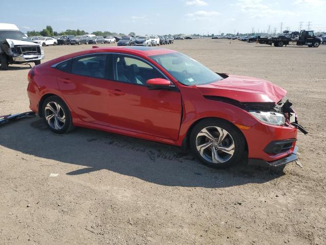 2HGFC1F73JH643906 - 2018 HONDA CIVIC EXL أحمر صورة 4