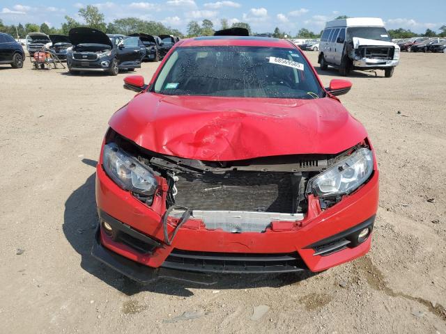2HGFC1F73JH643906 - 2018 HONDA CIVIC EXL أحمر صورة 5