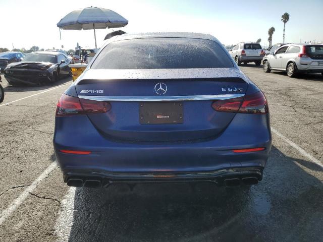 W1KZF8KB9MA938071 - 2021 MERCEDES-BENZ E 63 AMG-S 4MATIC BLUE photo 6