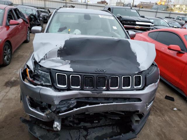 3C4NJDCB6LT153593 - 2020 JEEP COMPASS LIMITED GRAY photo 5