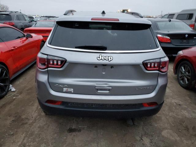 3C4NJDCB6LT153593 - 2020 JEEP COMPASS LIMITED GRAY photo 6