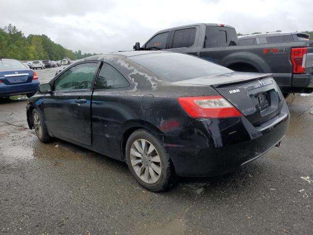 2HGFG12879H531155 - 2009 HONDA CIVIC EX BLACK photo 2