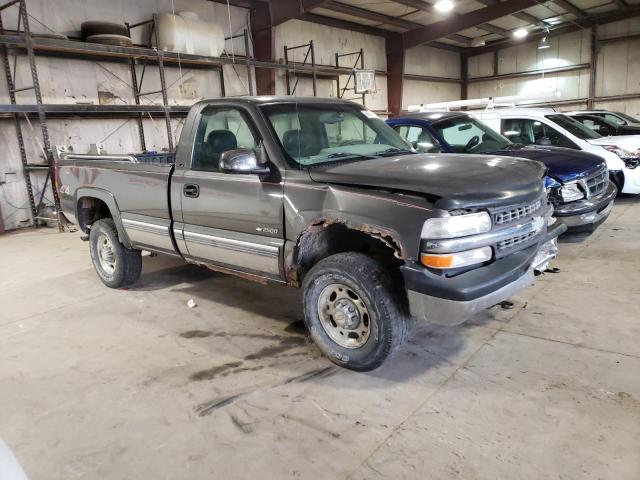 1GCGK24U2YE315222 - 2000 CHEVROLET SILVERADO K2500 GRAY photo 4