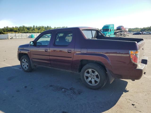 2HJYK16368H539455 - 2008 HONDA RIDGELINE RTX PURPLE photo 2