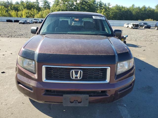 2HJYK16368H539455 - 2008 HONDA RIDGELINE RTX PURPLE photo 5