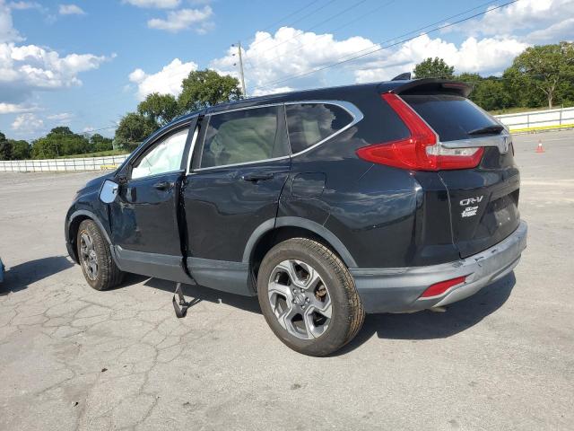 5J6RW2H86KA007392 - 2019 HONDA CR-V EXL BLACK photo 2