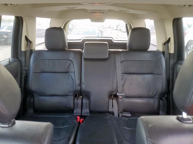 2FMGK5C83FBA06997 - 2015 FORD FLEX SEL BLACK photo 10