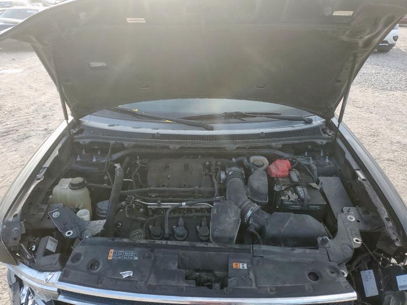 2FMGK5C83FBA06997 - 2015 FORD FLEX SEL BLACK photo 12