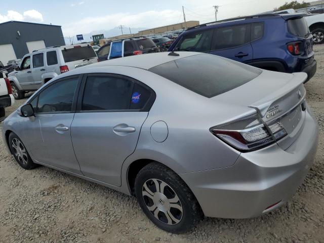19XFB4F27DE001566 - 2013 HONDA CIVIC HYBRID 银色 照片 2