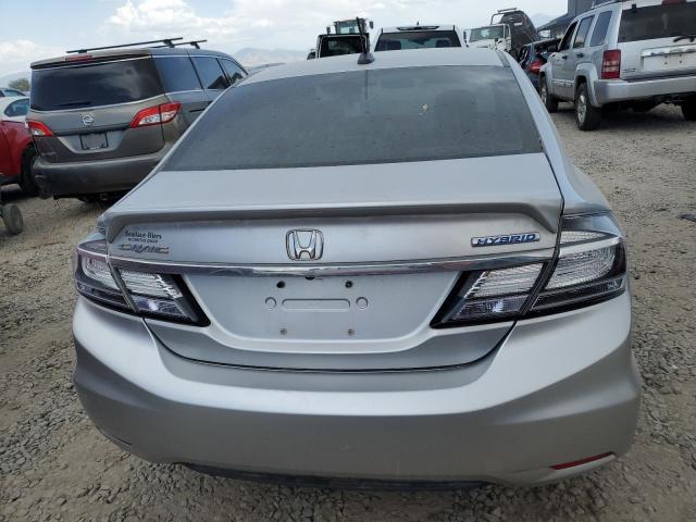 19XFB4F27DE001566 - 2013 HONDA CIVIC HYBRID 银色 照片 6