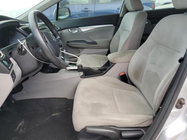 19XFB4F27DE001566 - 2013 HONDA CIVIC HYBRID 银色 照片 7