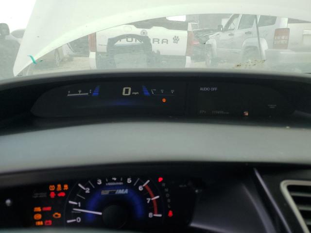 19XFB4F27DE001566 - 2013 HONDA CIVIC HYBRID 银色 照片 9