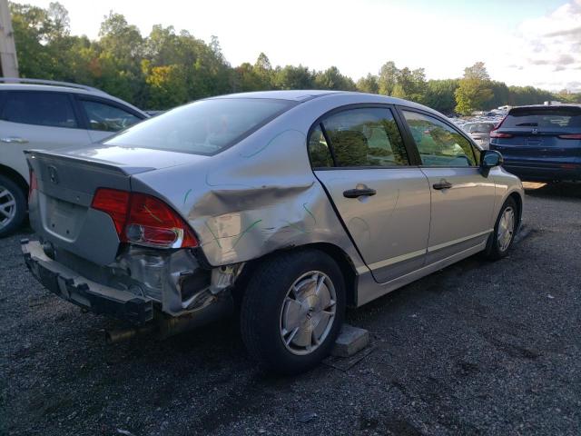 2HGFA16418H120762 - 2008 HONDA CIVIC DX-G SILVER photo 3