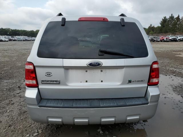 1FMCU59319KA49197 - 2009 FORD ESCAPE HYBRID SILVER photo 6