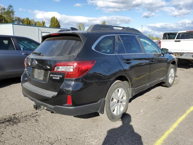 4S4BSAFC8H3420184 - 2017 SUBARU OUTBACK 2.5I PREMIUM BLACK photo 3