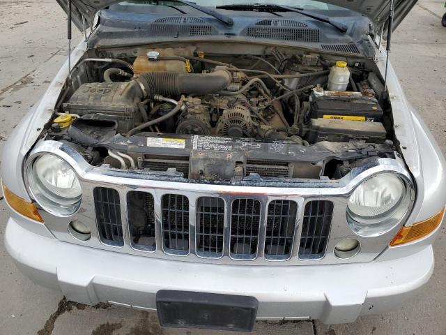 1J4GL58KX5W520861 - 2005 JEEP LIBERTY LIMITED SILVER photo 12