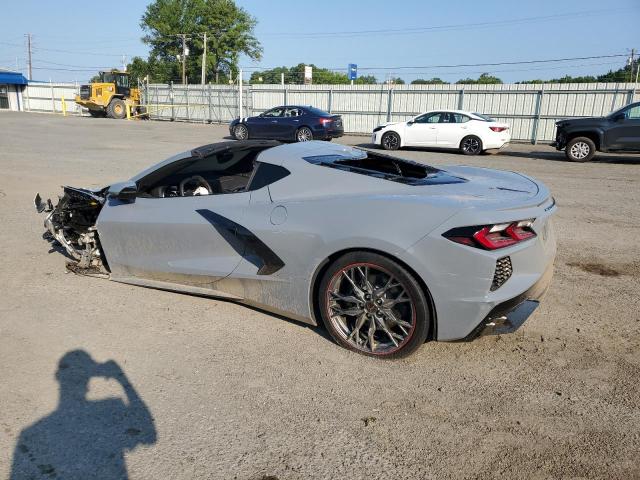 1G1YA2D4XR5117201 - 2024 CHEVROLET CORVETTE STINGRAY 1LT SILVER photo 2