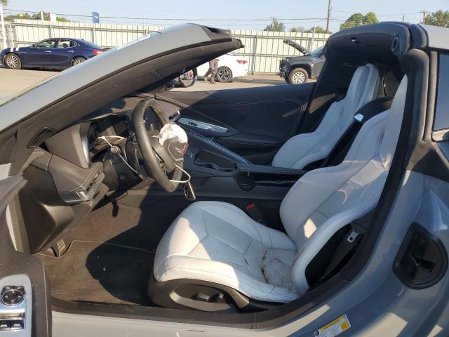 1G1YA2D4XR5117201 - 2024 CHEVROLET CORVETTE STINGRAY 1LT SILVER photo 7
