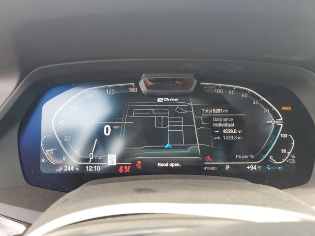 5UXTA6C05P9R88938 - 2023 BMW X5 XDRIVE45E WHITE photo 9