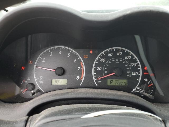 2T1BU4EE5DC946986 - 2013 TOYOTA COROLLA BASE Schwarz Foto 9