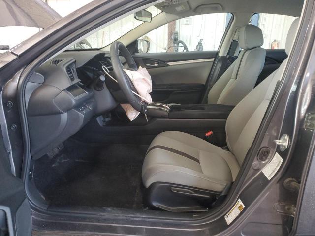 2HGFC2F64MH555609 - 2021 HONDA CIVIC LX ნაცრისფერი ფოტო 7