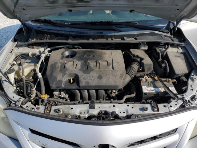 2T1BU4EE5CC898176 - 2012 TOYOTA COROLLA BASE Gümüş fotoğraf 11