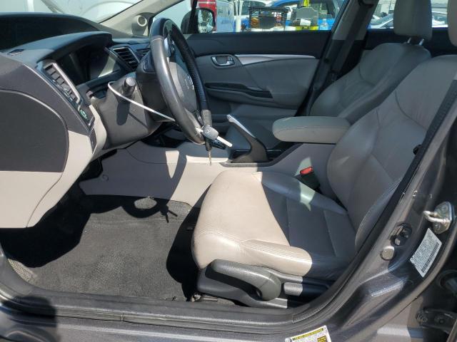 2HGFB2F92DH512965 - 2013 HONDA CIVIC EXL CHARCOAL photo 7