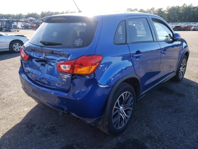 JA4AP3AW4GZ033748 - 2016 MITSUBISHI OUTLANDER ES ლურჯი ფოტო 3