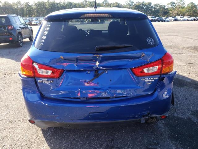 JA4AP3AW4GZ033748 - 2016 MITSUBISHI OUTLANDER ES ლურჯი ფოტო 6