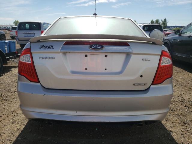 3FAHP0JG2CR323745 - 2012 FORD FUSION SEL SILVER photo 6