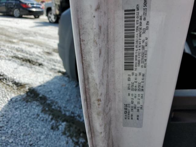 3C6TRVAG5GE116007 - 2016 RAM PROMASTER 1500 STANDARD WHITE photo 13