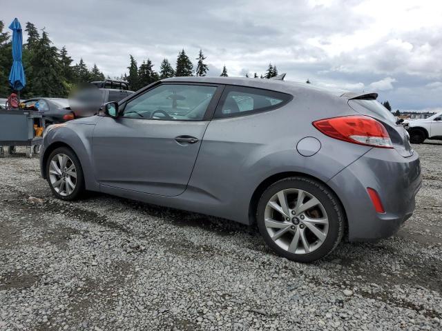 KMHTC6AD9GU272151 - 2016 HYUNDAI VELOSTER GRAY photo 2