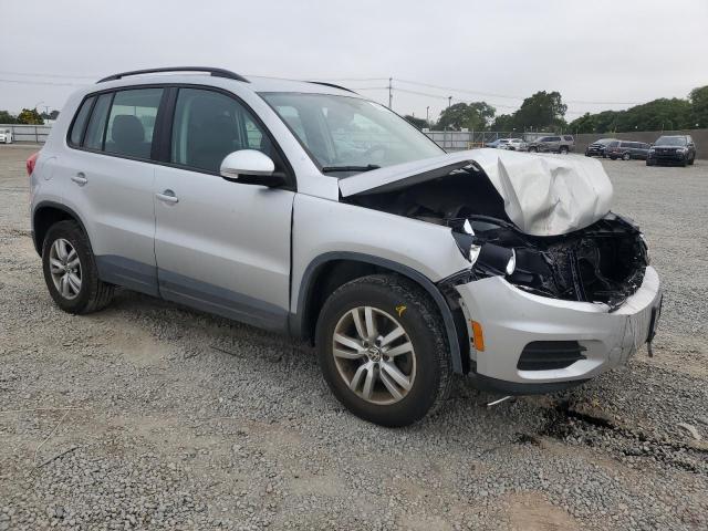 WVGBV7AX1HW512613 - 2017 VOLKSWAGEN TIGUAN S SILVER photo 4