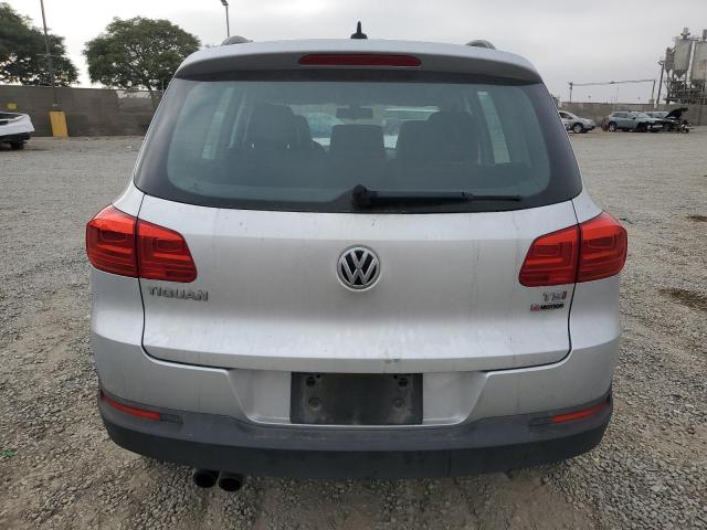 WVGBV7AX1HW512613 - 2017 VOLKSWAGEN TIGUAN S SILVER photo 6